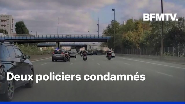Motard percuté sur l'A4: deux policiers condamnés à trois ans de prison avec sursis
