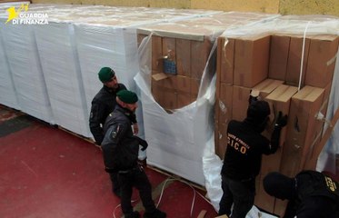 Maxi fabbrica di sigarette clandestine tra Lazio e Sicilia: sequestri e denunce (18.12.25)