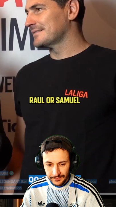 🇪🇸 Je juge Casillas sur le meilleur joueur de l’histoire @GOAL USA #casillas #messi #cr7