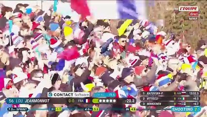 Hanna Oeberg s'impose au bout du suspense devant Lou Jeanmonnot - Biathlon - Coupe du monde (F)