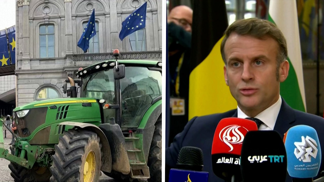 Des agriculteurs en colère manifestent à Bruxelles contre l'accord avec le Mercosur