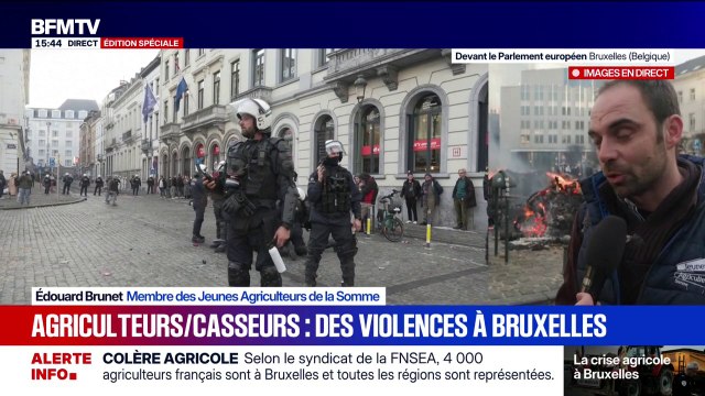 Colère agricole: La mobilisation est entachée par les casseurs , assure ce membre des Jeunes Agriculteurs de la Somme