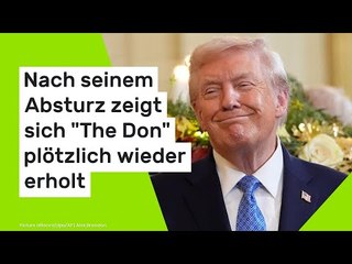Donald Trump: Nach seinem Absturz zeigt sich "The Don" plötzlich wieder erholt