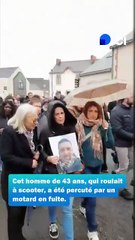 Marche blanche en mémoire de Sébastien Lino, tué à Guérande