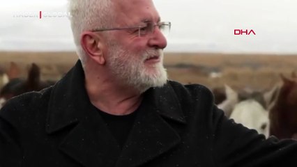 Sanatçı Onur Akın'a, klip çekimi sırasında at çarptı