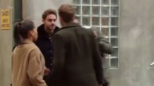 Corrie Andy Carver Nearly Hits Jamie Bowman 26th November 2015
