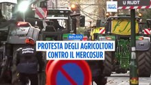 Accordo Mercosur: gli agricoltori bloccano le strade di Bruxelles