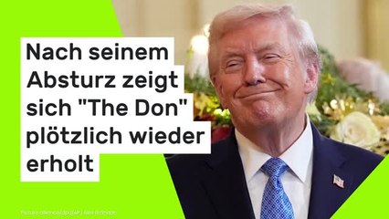 Donald Trump: Nach seinem Absturz zeigt sich "The Don" plötzlich wieder erholt