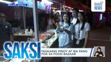 Sari-saring pagkaing Pinoy at iba pang cuisine, tampok sa food bazaar | Saksi