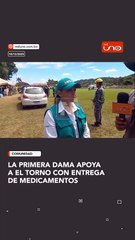 La Primera Dama envió medicamentos a El Torno y se encuentra en camino, mientras la comunidad espera su llegada con expectativa.