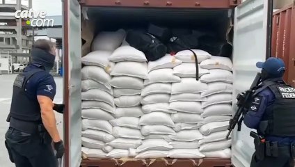 Mais de 100kg de cocaína são apreendidos em terminal privado em Paranaguá