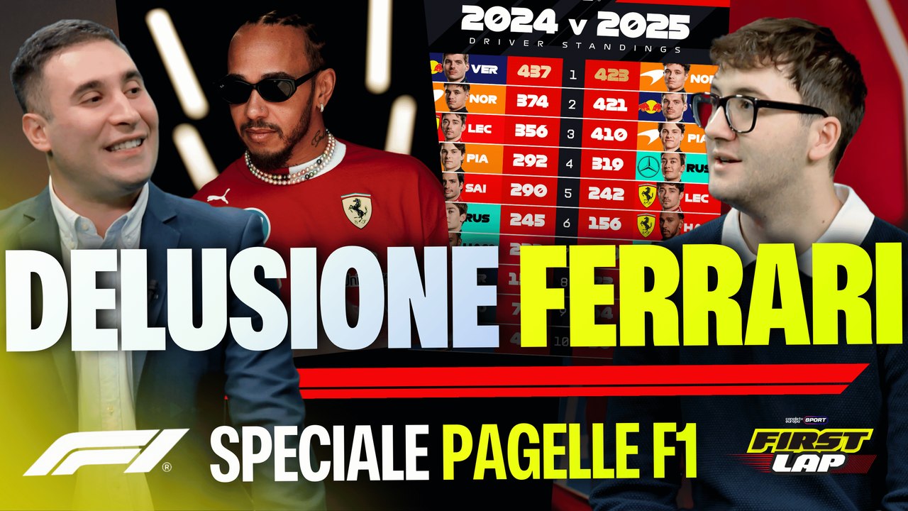 Ferrari che DELUSIONE | SPECIALE PAGELLE F1 2025 | FirstLap