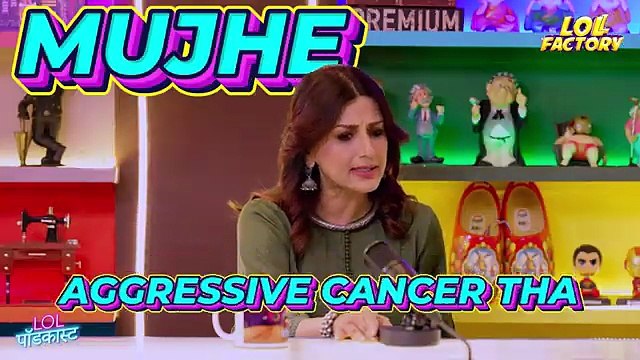 Sonali Bendre- Fame & Fightback Bharti Podcast