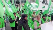 Agricoltori pugliesi protestano a Bruxelles: «No all'economia di guerra che ci impoverisce»