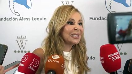 Ana Obregón, harta de su vinculación con Jeffrey Epstein