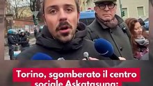 Torino, sgombero ad Askatasuna: perquisizioni, Piantedosi e Zangrillo attaccano, il centro sociale replica