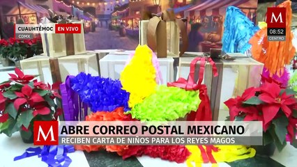 Correos de México abre servicio para recibir cartas de niños a los Reyes Magos