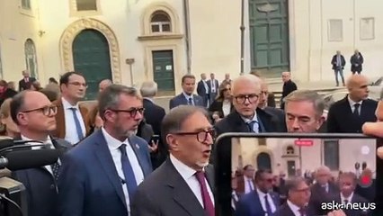 La Russa: un onore il Papa al Senato, visita felice e inaspettata