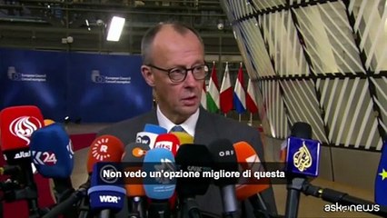 Merz: possibile accordo Ue su uso asset russi per finanziare Ucraina