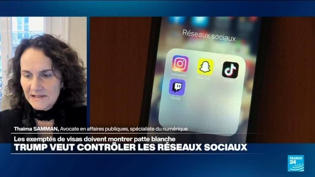 Trump veut contrôler les réseaux sociaux des exemptés de visas