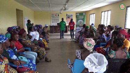 Région- Man / Les femmes du groupement KAHIGOR de Gotongouiné-Blouno bénéficient d’équipements pour développer leurs activités agricoles