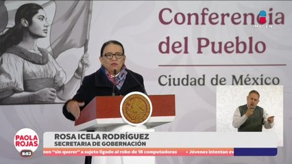 SEGOB pide evitar protestas durante fiestas decembrinas | DPC con Paola Rojas