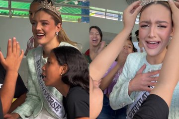 Miss Venezuela, Clara Vegas, visitó la Parroquia Macarao
