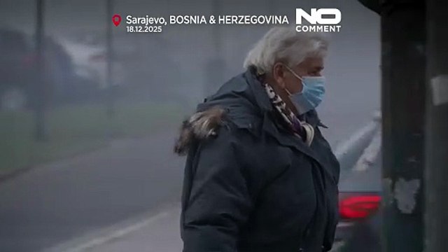 Saraybosna'da yoğun hava kirliliği ve sis: Halka evde kalma uyarısı