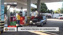 Surtidores aún no aplican los nuevos precios de los combustibles en Santa Cruz