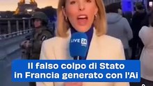 Il falso colpo di Stato in Francia generato con l'Ai