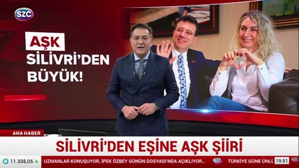Ekrem İmamoğlu'ndan eşine aşk şiiri