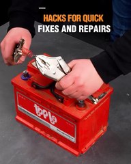 Quick fixes and repairs with cool hacks!
