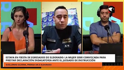 Estafa en fiesta de egresados de Eldorado la mujer será convocada a declaración indagatoria