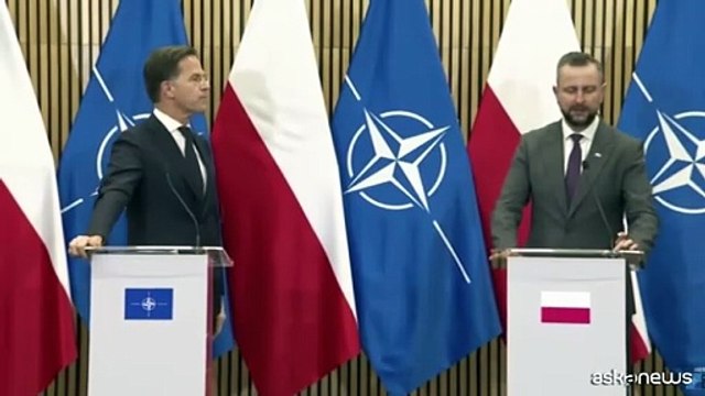 Rutte: dopo accordo di pace Putin non possa più attaccare l'Ucraina