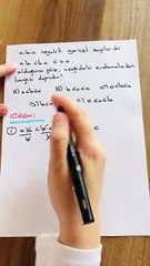 Matematik Basit Eşitsizlik Sorusu