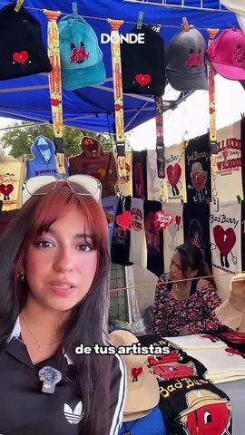 Mega bazar de merch de conciertos en CDMX