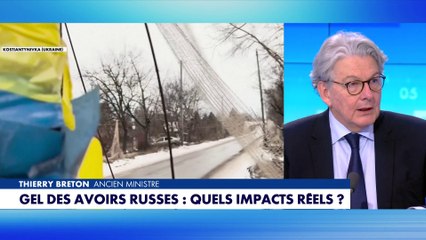 Thierry Breton : «Tout le monde est d'accord sur le fait qu'il faut aider financièrement l'Ukraine»