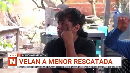 Velan menor de 6 años rescatada, víctima de riada