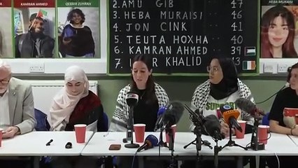 Palestine Action Hunger Strikers Press Conference 18.12.25
