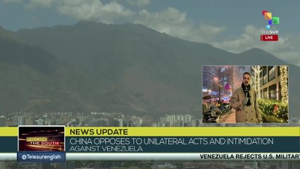 China expresses its rejection of unilateral and intimidating measures against Venezuela