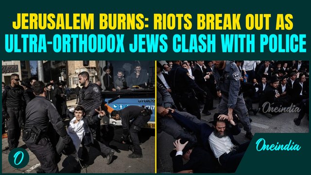 Jerusalem Riots BREAKING: Israeli Police Officers, Ultra-orthodox Jews Clash - 13 Officers HURT