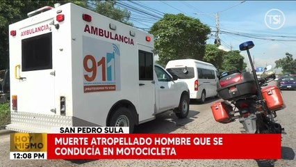 Delivery pierde la vida en accidente en San Pedro Sula