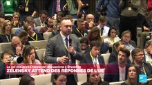 Conférence de presse de Volodymyr Zelensky à Bruxelles : "l'Ukraine se bat pour sa vie"