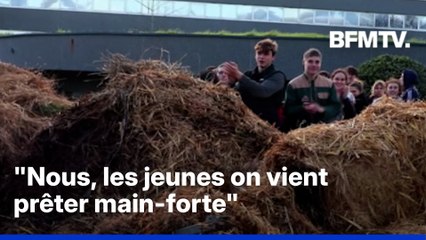 Colère agricole: la jeunesse agricole rejoint le mouvement des agriculteurs