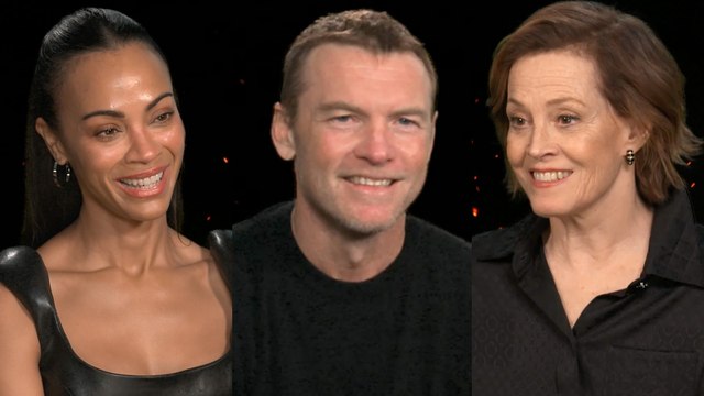 Zoe Saldaña, Sam Worthington & Sigourney Weaver on the Emotionally Charged Scenes in 'Avatar: Fire and Ash' | THR News Video