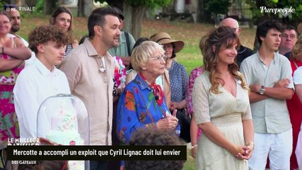 Pendant les 14 saison du Meilleur pâtissier, Mercotte a accompli un exploit que Cyril Lignac doit lui envier !