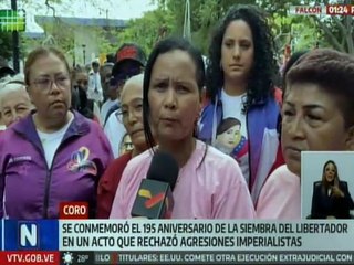 Falcón | Autoridades conmemoraron 195 años del paso a la inmortalidad de El Libertador Simón Bolívar