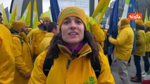 I giovani di Coldiretti tra i manifestanti a Bruxelles per protestare contro Pac e Mercosur