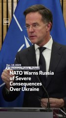 NATO Warns Russia of Severe Consequences Over Ukraine