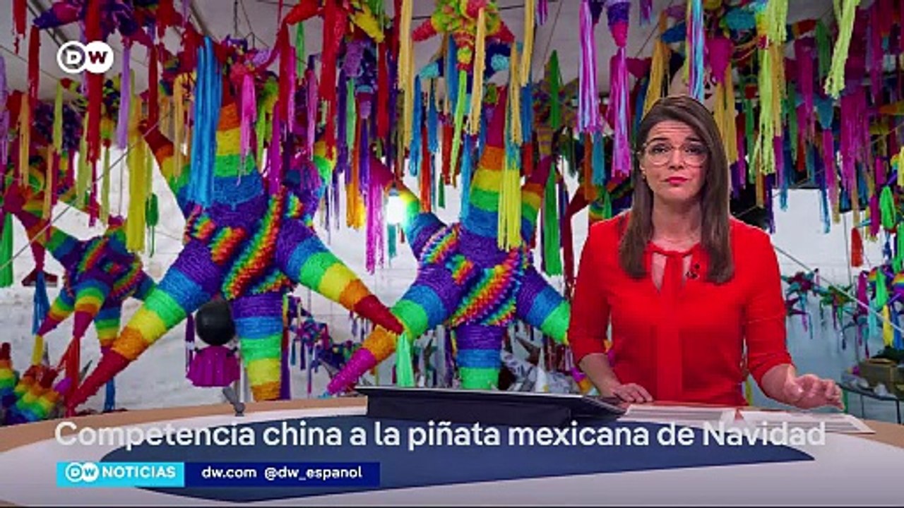 Plástico chino vs. piñata mexicana